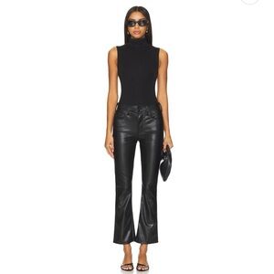 Insider flood leather pants